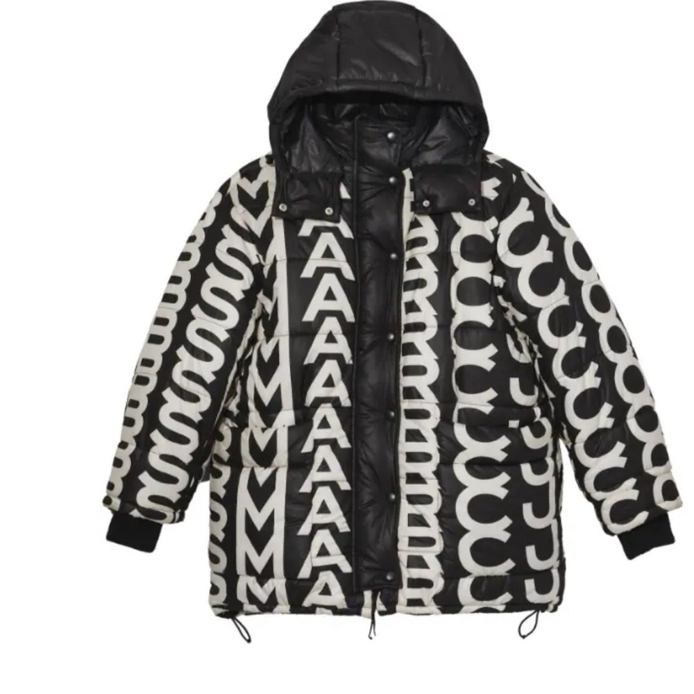 Marc Jacob’s Monogram Oversized puffer jacket size small